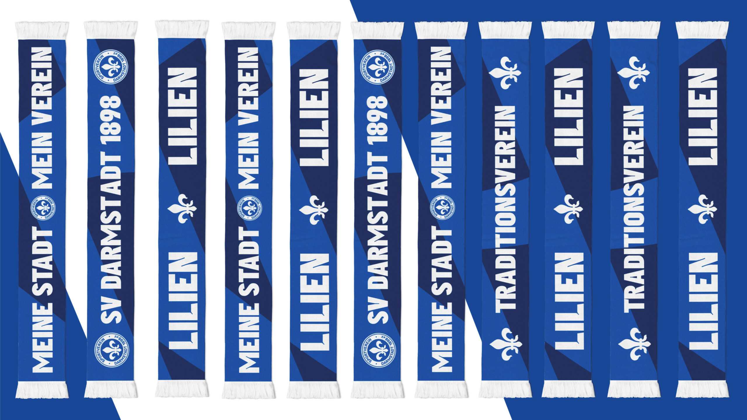 Scarves from SV Darmstadt 98