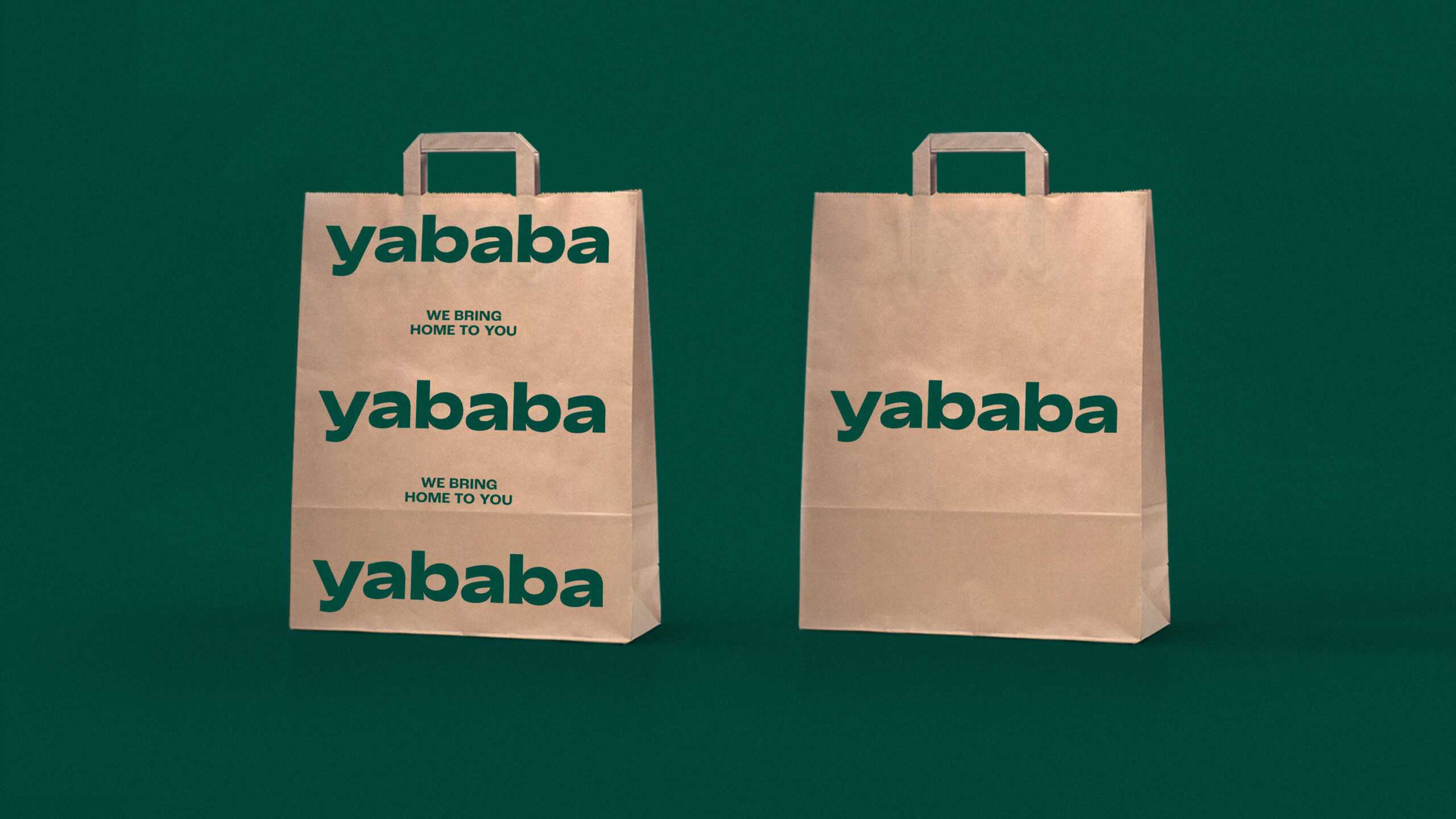 Yababa paper bag mockup
