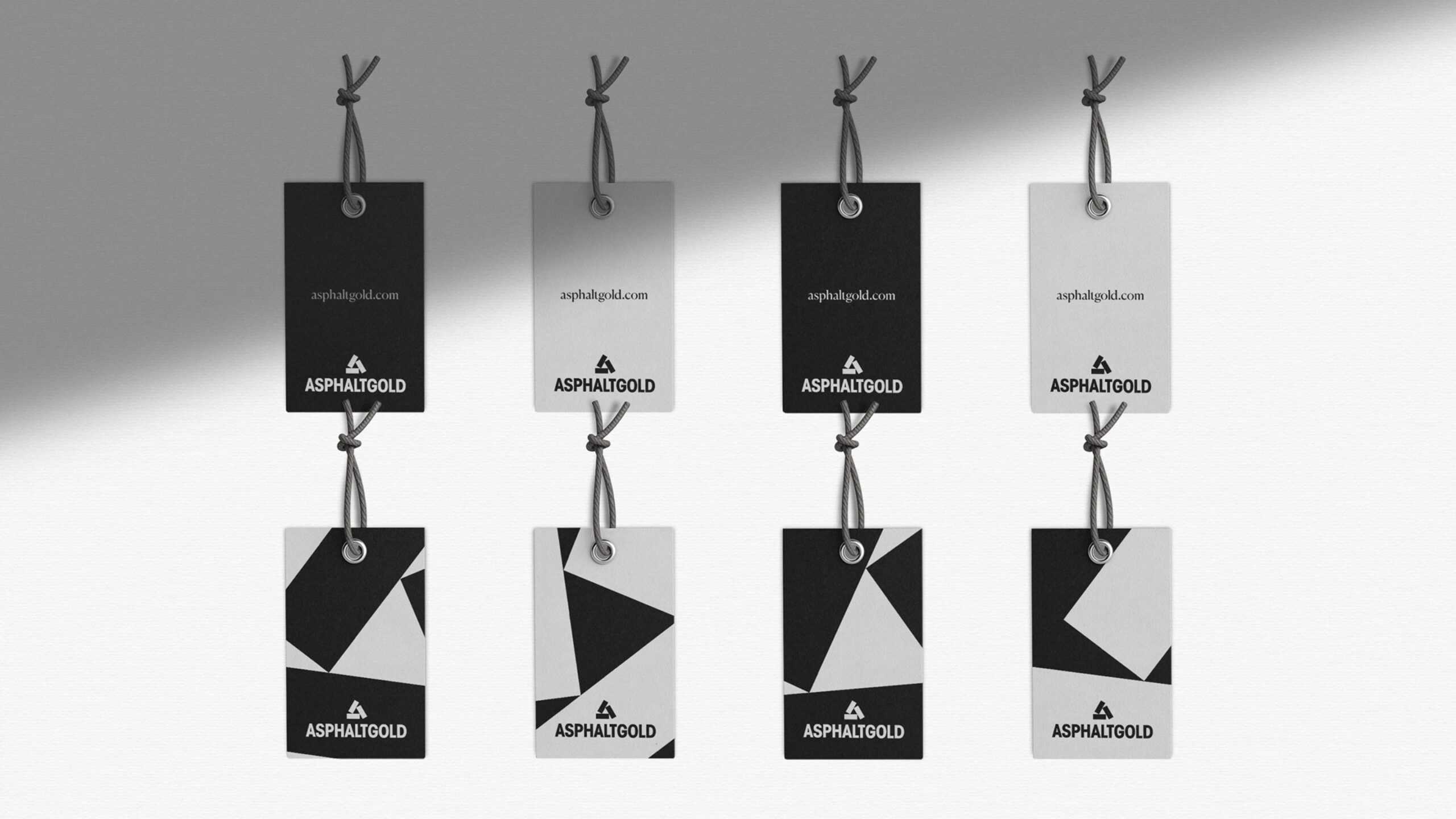 Clothing tags for Asphaltgold