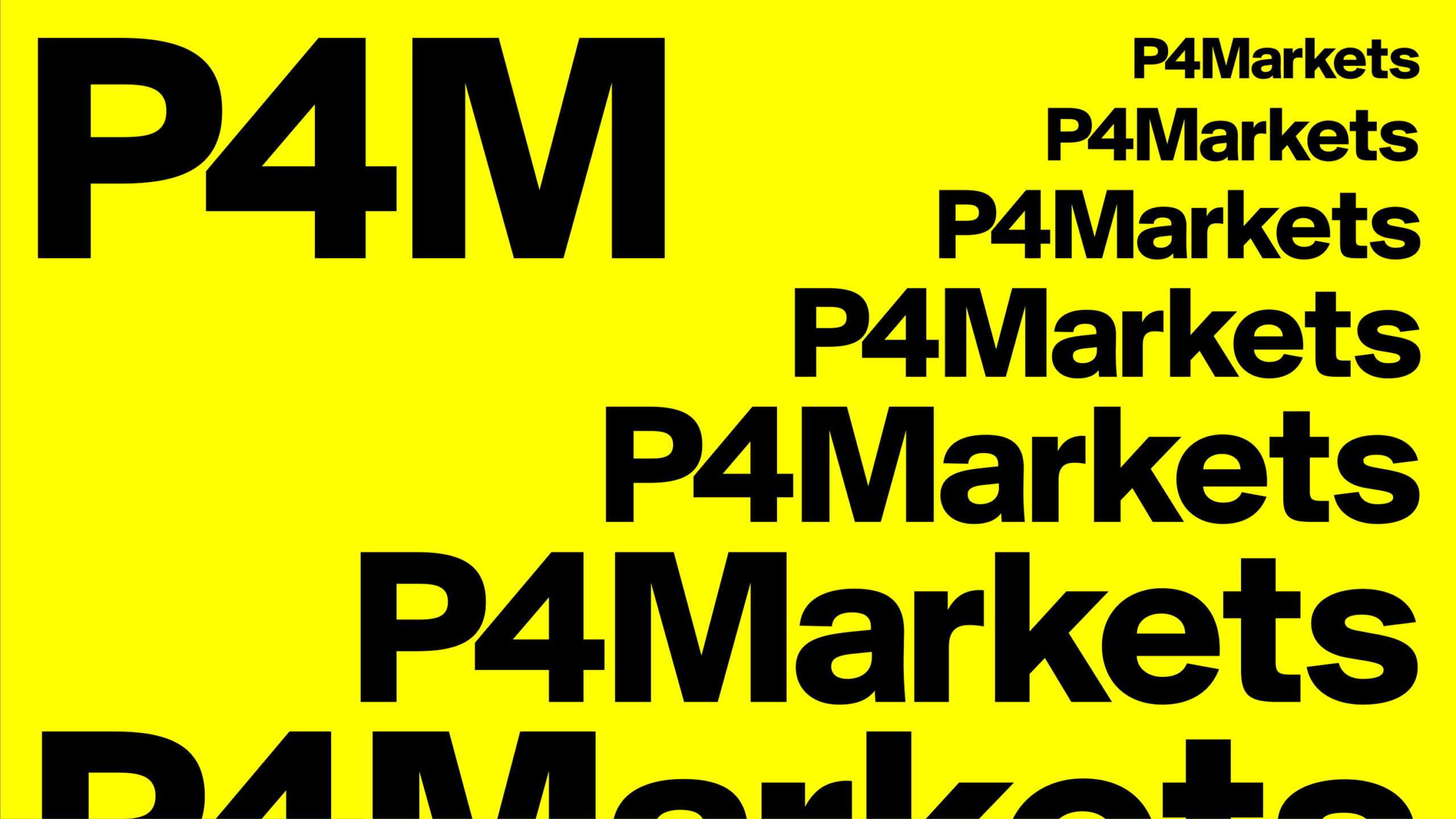 The logo of P4Markets