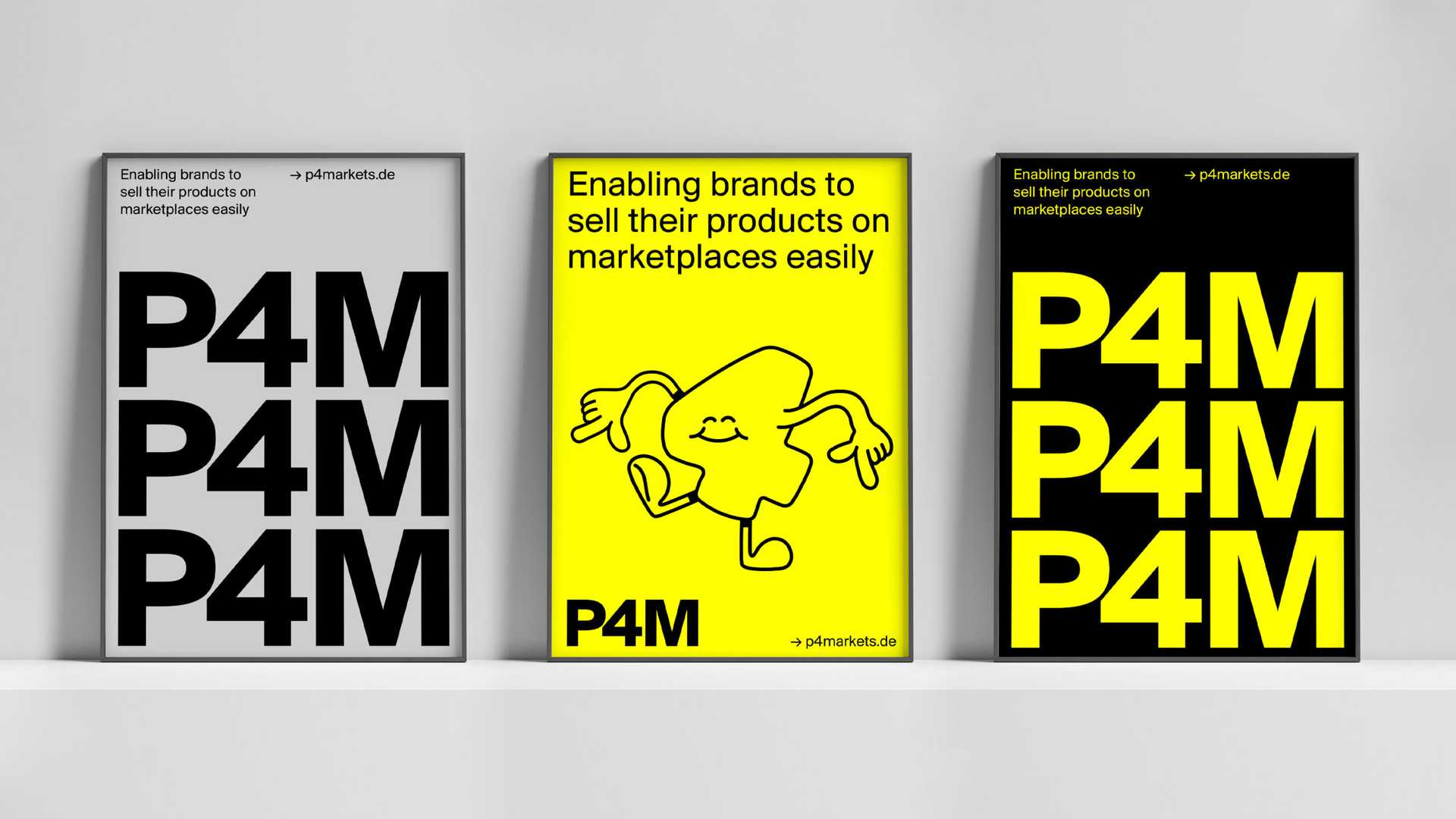 Poster mockups for P4M